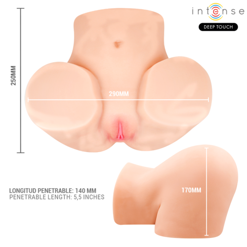 Torso con Ano & Vagina con Aspirazione & Vibrazione