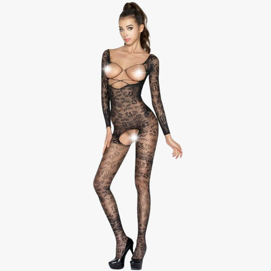 Catsuit con aperture