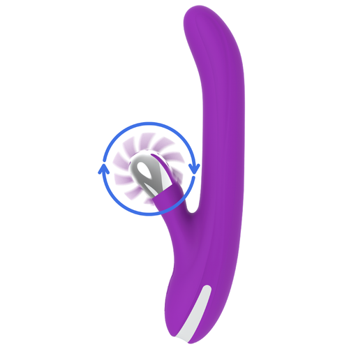 Stimolatore Rabbit con rotazione e lingua