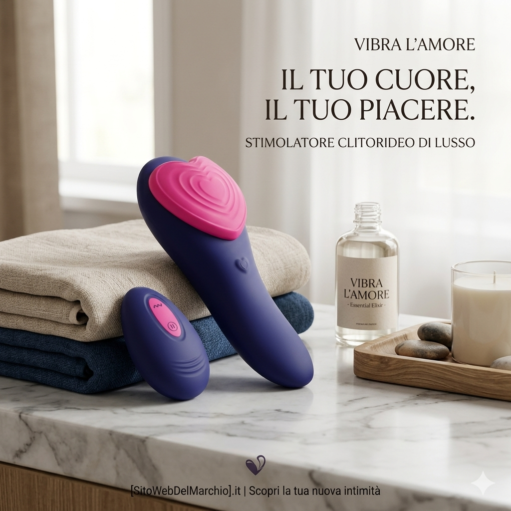 Stimolatore Clitorideo da slip con comando a distanza