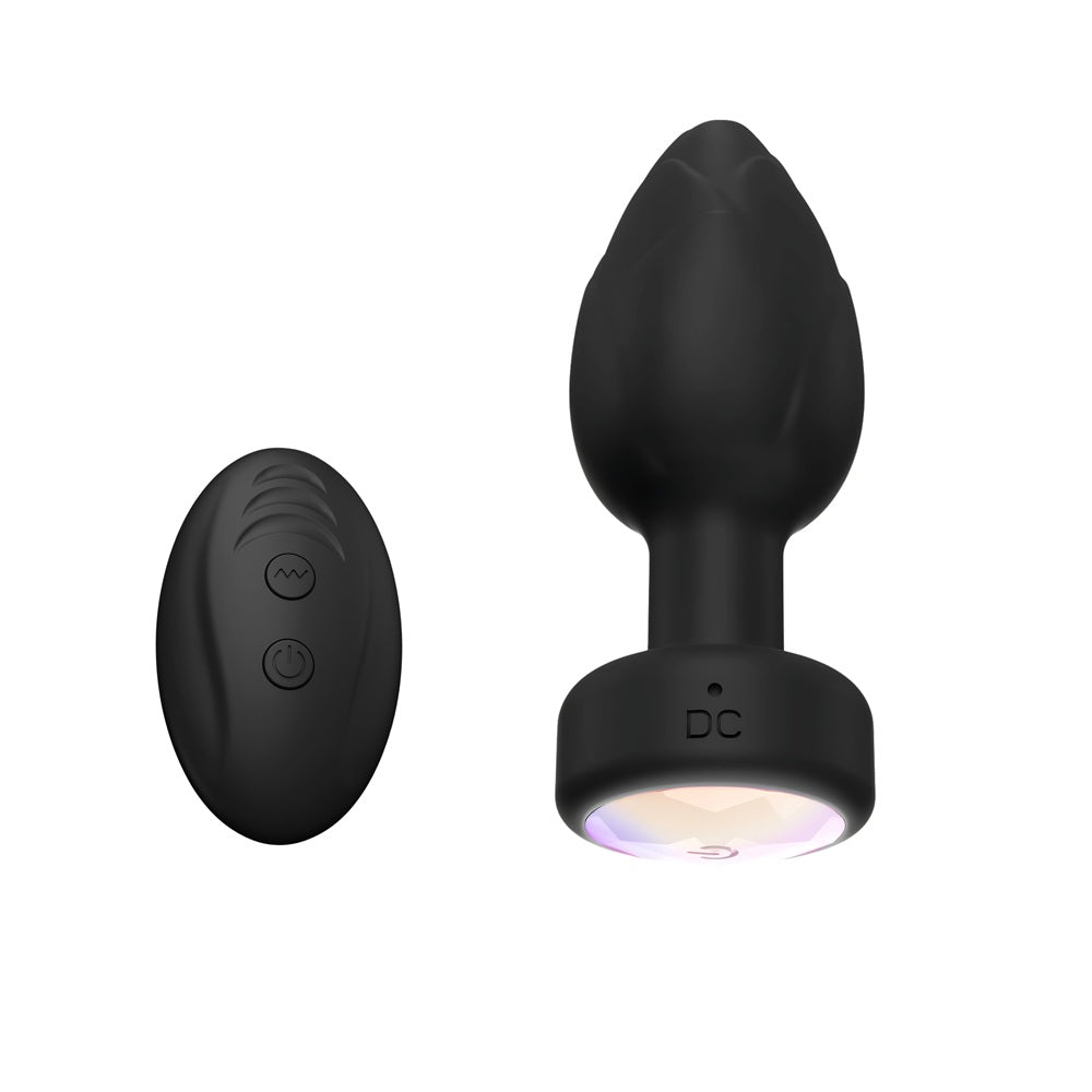 Plug Anale Vibrante con comando a distanza e led multicolor