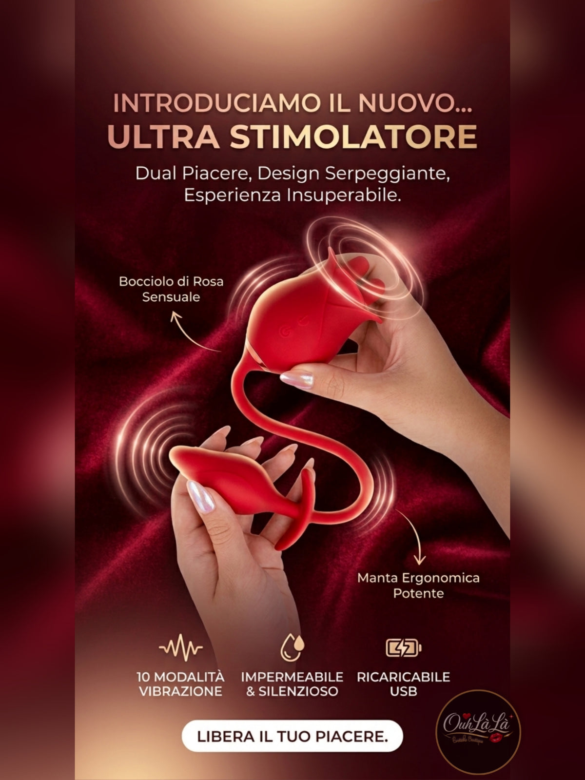 Stimolatore doppio Melanie