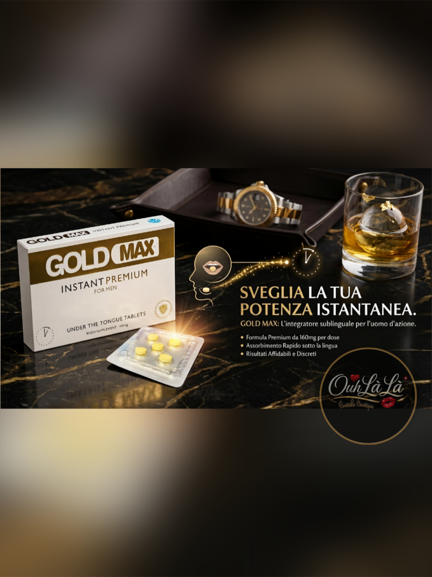 Erezione Maschile Gold Max Instant