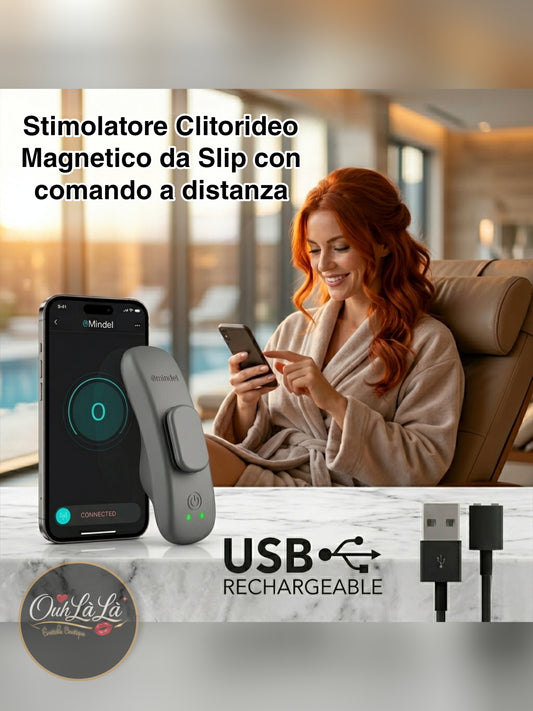 Oninder Stimolatore Clitorideo Magnetico da Slip