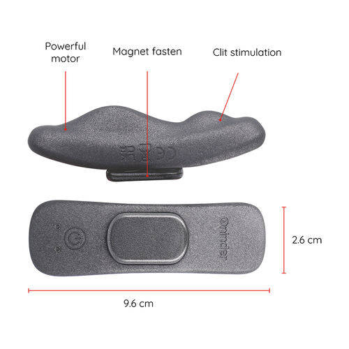 Oninder Stimolatore Clitorideo Magnetico da Slip